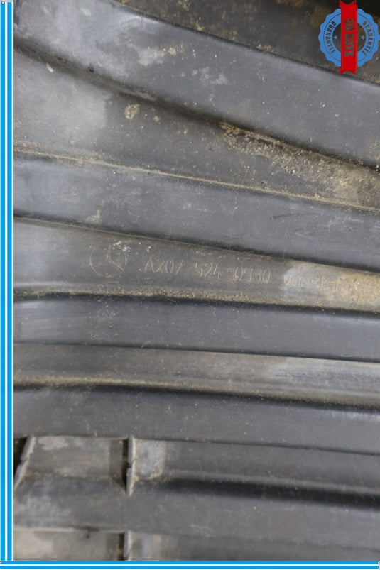 10-17 Mercedes W207 E350 E550 Engine Front Lower Flap Splash Guard Oem