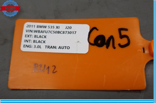 10-19 BMW 535i GT xDrive Engine Right Coolant Oil Cooling Auxiliary Radiator Oem