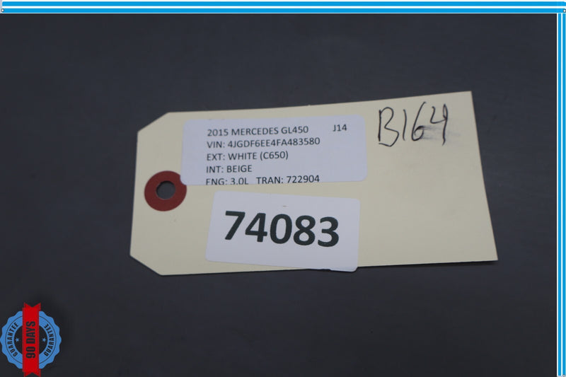 Load image into Gallery viewer, 13-16 Mercedes GL450 X166 Rear Right Side Interior Door Handle w/ Trim Oem
