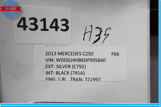 12-14 Mercedes C250 C350 W204 Instrument Speedometer Cluster 2049004309 Oem