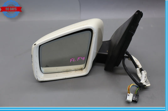 12-16 Mercedes X166 GL450 ML63 Left Side Rear View Door Mirror W/ Blind Spot Oem