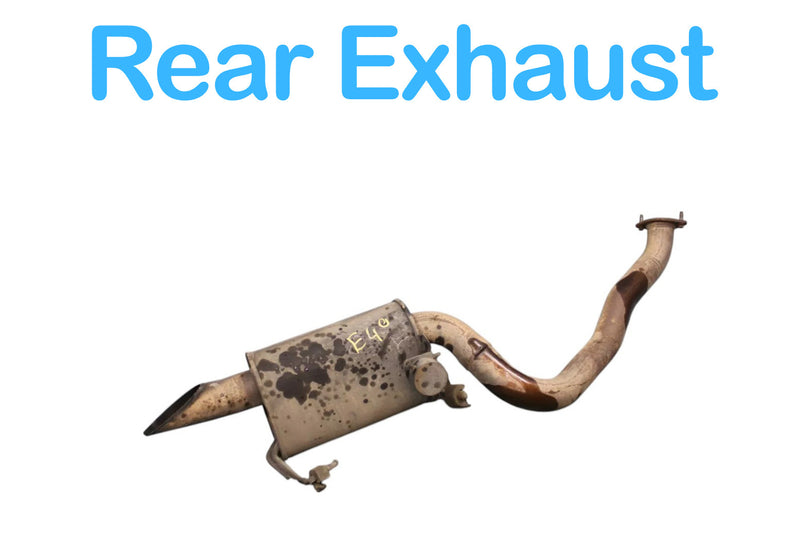 Load image into Gallery viewer, 11-17 Infiniti QX56 QX80 Rear Engine Exhaust Muffler Pipe 203501LA0A Oem
