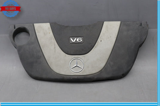 05-13 Mercedes W221 S400 S550 V6 Engine Motor Cover Trim Panel Black Oem