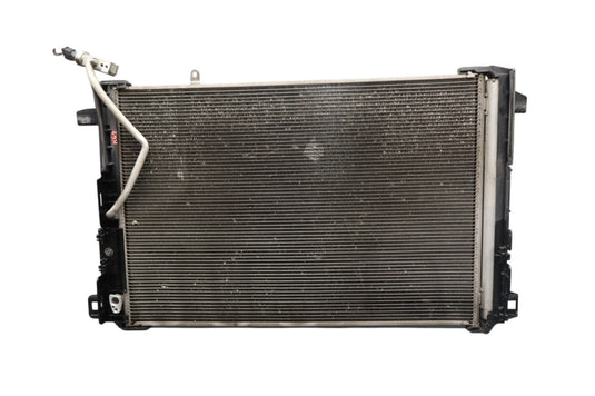 08-17 Mercedes W212 E350 GLK350 Engine Radiator Cooling A/C Air Condenser Oem