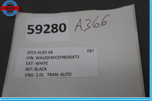 12-18 Audi A6 Front Right Passenger Side Door Control Module 4G8959792 Oem