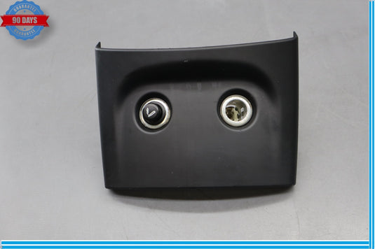 11-18 Porsche Cayenne 958 Hybrid S Rear Center Console Trim Panel Black Oem