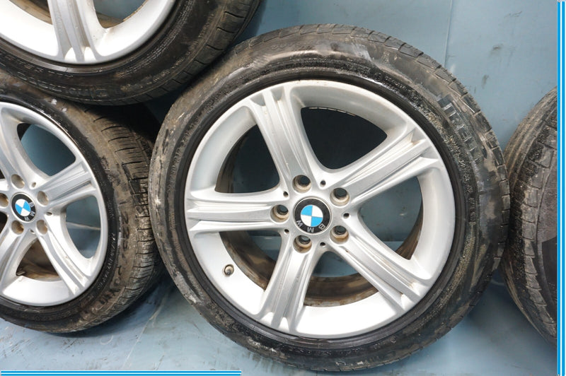 Load image into Gallery viewer, 12-18 BMW 320i 328i F30 7.5J*17 Alloy Wheel Rim W/ Tyre (Set of 4) Oem
