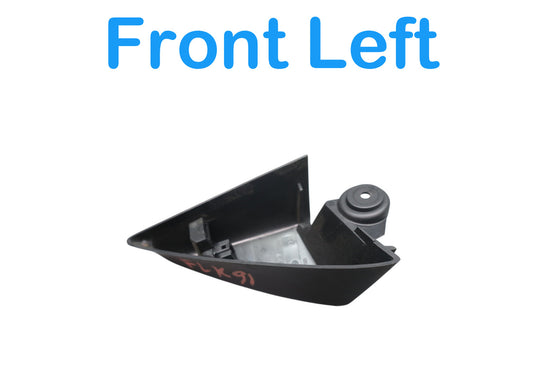 12-18 Audi A7 Quattro RS7 Front Left Side Door Window Corner Trim Black Oem