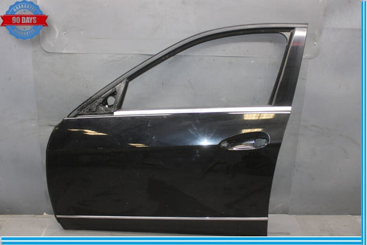 10-16 Mercedes W212 E350 E400 E550 Front Left Driver Side Door Shell Black Oem