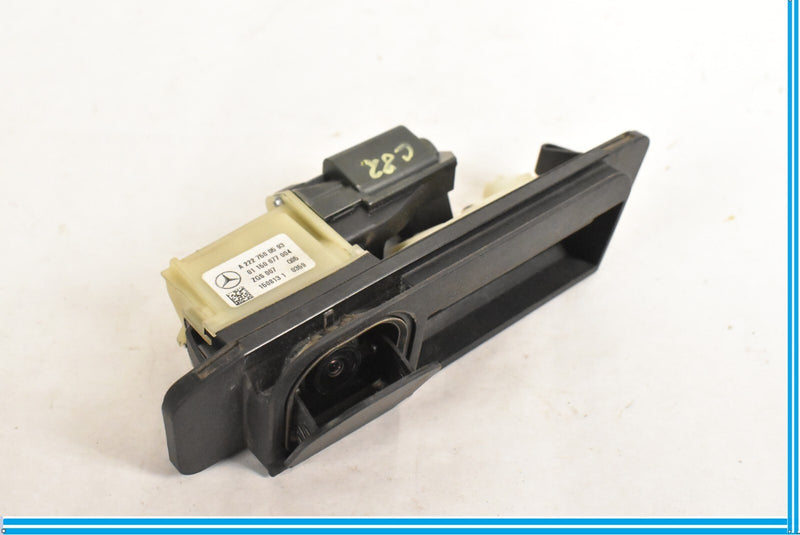 Load image into Gallery viewer, 2014-2018 MERCEDES CLA250 W117 REAR TRUNK RELEASE HANDLE OPEN W/ VIEW CAMERA OEM
