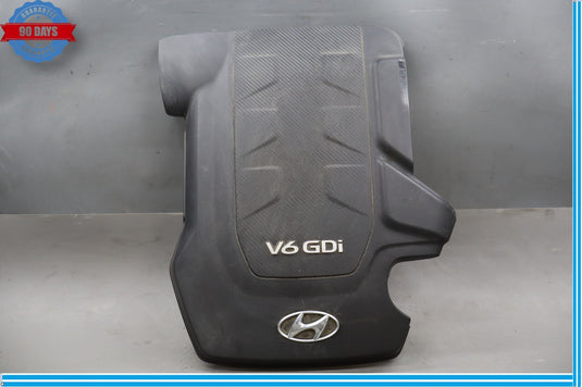 15-16 Hyundai Genesis Engine Motor Top Cover Panel Lid Black 292403CDD0 Oem