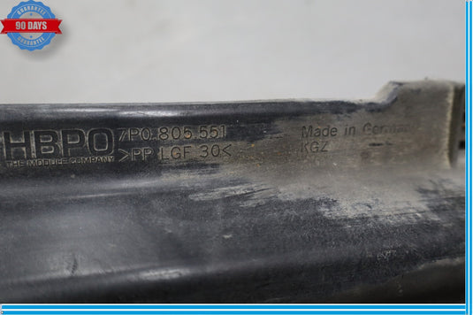 11-14 Porsche Cayenne 958 3.0L Radiator Core Lower Support 7P0805551 Oem