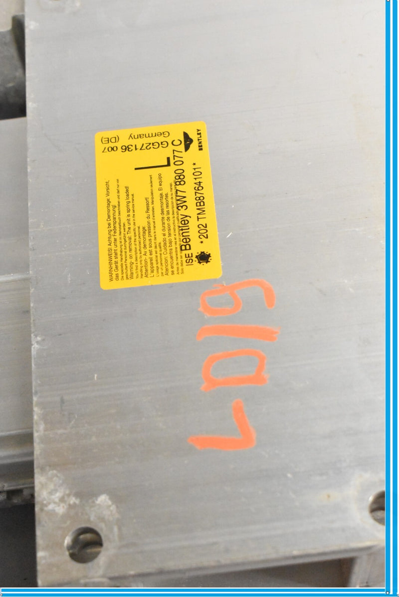 Load image into Gallery viewer, 2008 Bentley Continental GTC Left Speed Deployable Roll Bar 3W7880077C Oem
