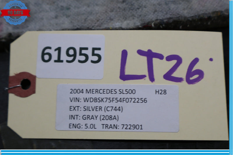 Load image into Gallery viewer, 03-12 Mercedes R230 SL600 SL550 SL55 AMG Roof Top Headliner Trim Oem
