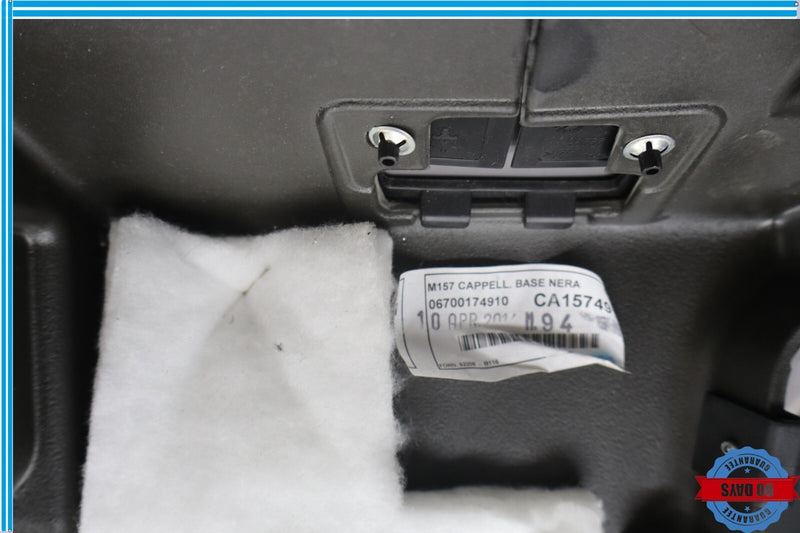 Load image into Gallery viewer, 14-17 Maserati Ghibli Rear Deck Lid Parcel Shelf Trim Black 06700174910 Oem
