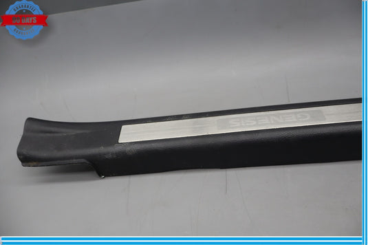 09-14 Hyundai Genesis Front Left Driver Side Door Sill Scuff Plate Trim Oem