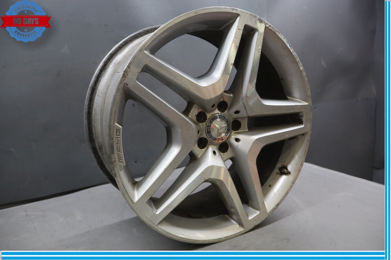 Load image into Gallery viewer, 07-19 Mercedes X166 GL450 GLS350 R21 Wheel Rim Silver 10Jx21H2 21'' Oem
