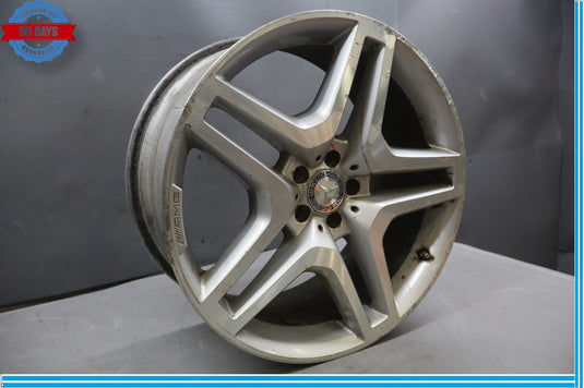 07-19 Mercedes X166 GL450 GLS350 R21 Wheel Rim Silver 10Jx21H2 21'' Oem