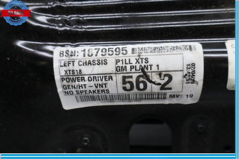 Load image into Gallery viewer, 14-19 Cadillac XTS Front Left Side Lower Seat Track Frame Rail W/ Motors Oem
