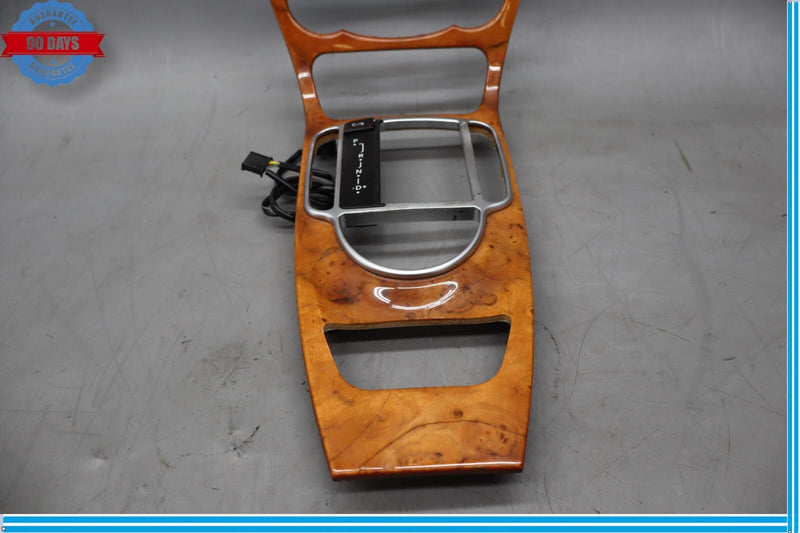 Load image into Gallery viewer, 03-12 Mercedes R230 SL500 Center Console Trim Bezel Walnut Wood Oem

