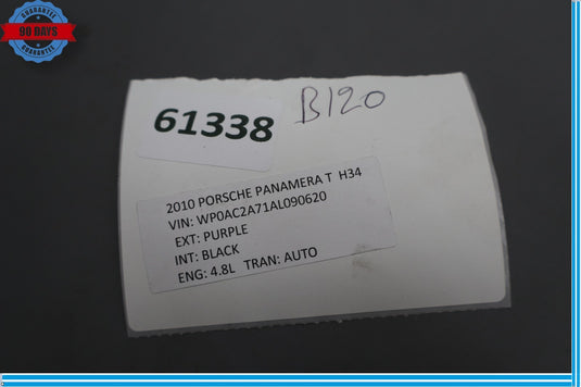 10-16 Porsche Panamera 970 Radio Stereo Sound System Subwoofer Amplifier Oem