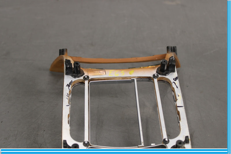 Load image into Gallery viewer, 03-12 Mercedes R230 SL550 SL500 Center Console Trim Bezel Walnut Wood Oem
