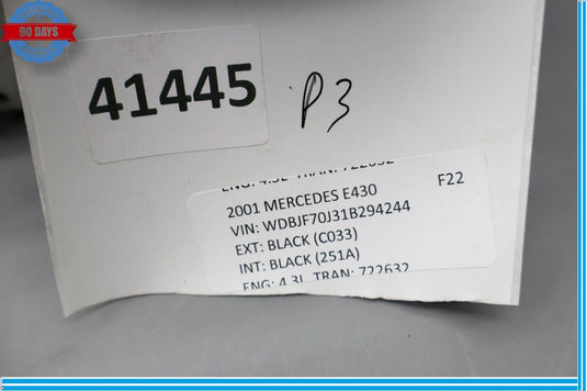 00-03 Mercedes W210 E320 E430 ABS Anti Lock Brake Pump Hydraulic Oem