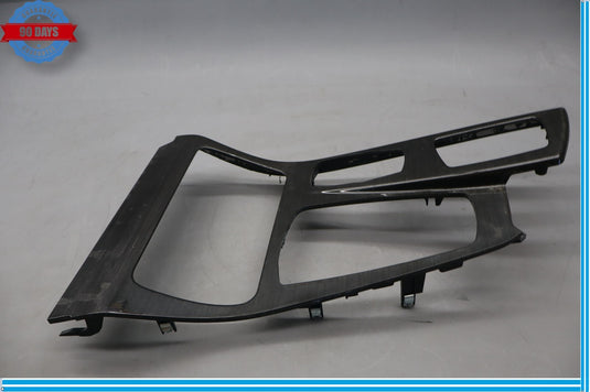 11-16 BMW 528i 535i F10 Center Console Shifter Wood Grain Trim Bezel Oem