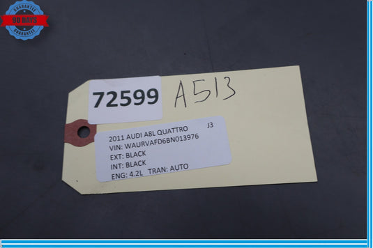 11-18 Audi A8 A8L Quattro Right Side Dash Dashboard Switch Trim Cover Panel Oem