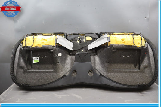 09-11 Jaguar XF X250 XFR Rear Seat Lower Bottom Cushion Bench Black Oem