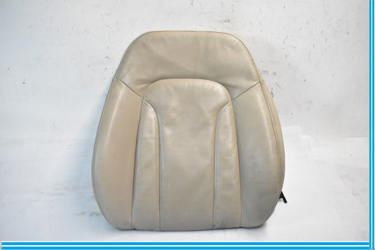 07-15 AUDI Q7 4L Front Left Driver Upper Leather Seat Back Cushion OEM Tan