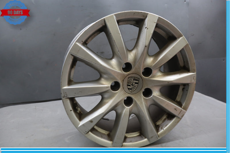 Load image into Gallery viewer, 11-14 Porsche Cayenne 958 S 8X1J8 18" Wheel Rim Silver R18 7P5601025 Oem
