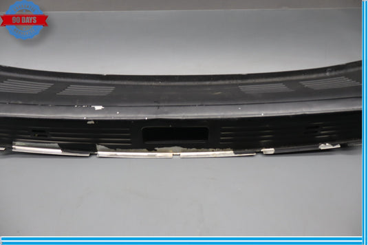 06-12 Bentley Continental Rear Trunk Latch Lock Sill Scuff Plate Trim Cover Oem