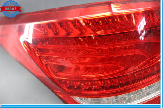 11-13 Hyundai Equus Rear Left Driver Side Tail Light Taillight Lamp Red Oem