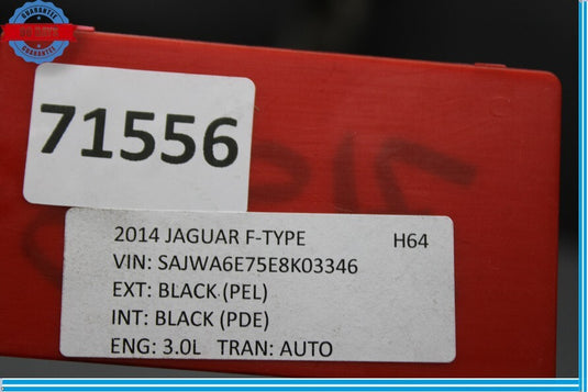 14-15 Jaguar X152 F-Type Front Sub Frame Subframe Suspension Crossmember Oem