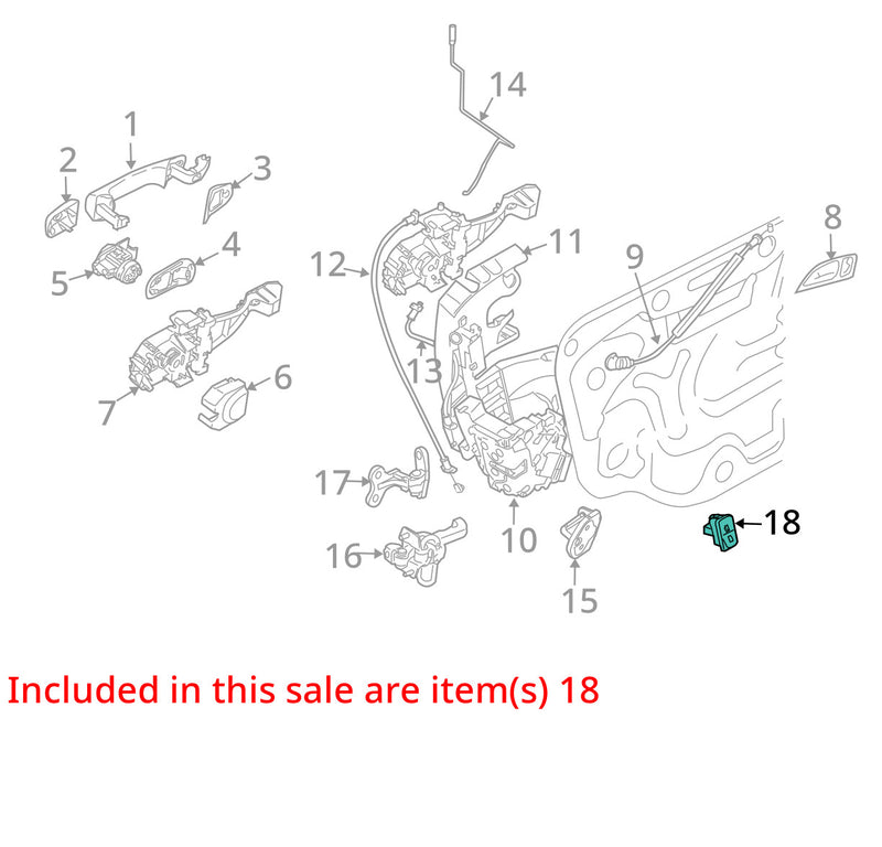 Load image into Gallery viewer, 04-11 Volvo C70 Front Right Passenger Side Door Lock Control Switch Button Oem
