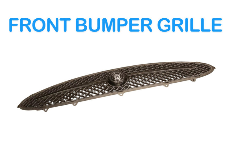 Load image into Gallery viewer, 07-09 Jaguar XK XKR Front Bumper Grille Grill Mesh W/ Logo OEM
