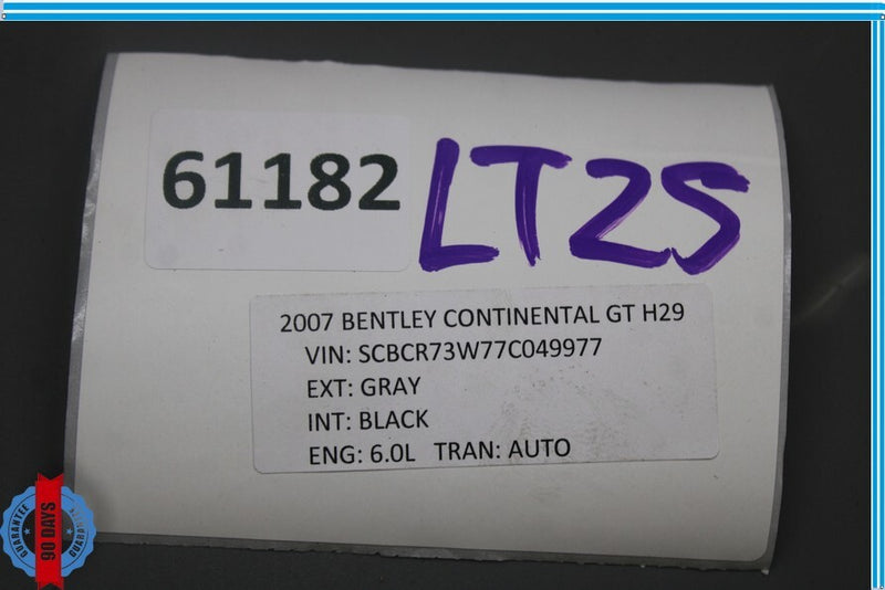 Load image into Gallery viewer, 03-12 Bentley Continental GTC GT Front Windshield Cowl Panel Trim Cover Oem
