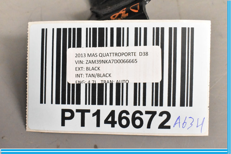 Load image into Gallery viewer, 04-13 Maserati Quattroporte M139 Rear Left Driver Seat Belt Buckle Black Oem
