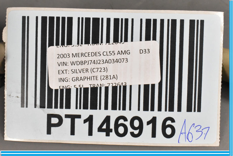 Load image into Gallery viewer, 00-06 Mercedes CL500 CL55 AMG W215 Upper Interior Grab Handle Set Oem
