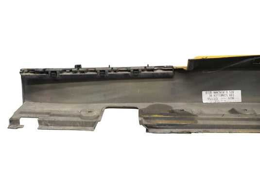 09-16 BMW E89 Z4 Right Passenger Side Skirt Rocker Panel Trim Cover Yellow Oem