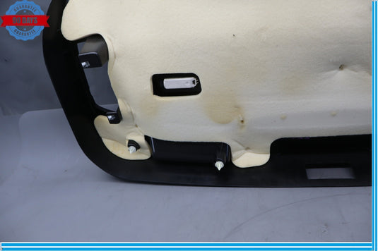 08-14 BMW X6 Rear Trunk Lid Tailgate Liftgate Trim Cover Panel Oem
