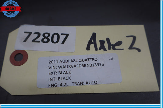 11-18 Audi A8 A8L Quattro Front Left Driver Side CV Axle Shaft Drive Shaft OEM