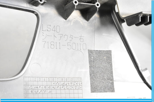 07-12 Lexus LS460 Front Right Passenger Seat Switch Trim Cover 71811-50110 Oem