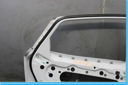 17-20 Jaguar F-Pace Rear Left Driver Side Door Panel Assembly White Oem