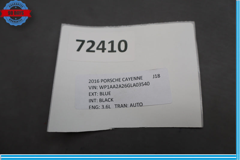 Load image into Gallery viewer, 11-18 Porsche Cayenne 958 Hybrid S Rear Left Driver Side Door Window Glass Oem
