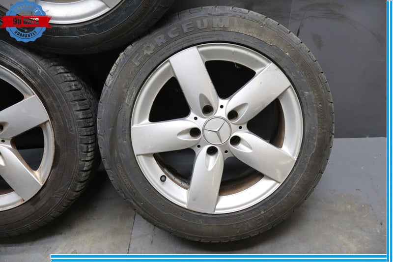 Load image into Gallery viewer, Mercedes R171 SLK280 SLK350 8J x 16 16" Wheel Rim Rims Set of 4 Oem
