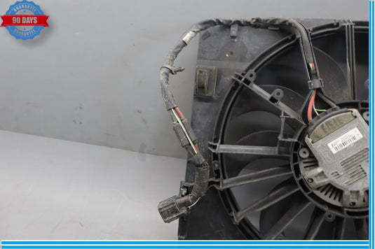 10-15 Jaguar XK XKR Engine Motor Radiator Cooling Fan Assembly Oem