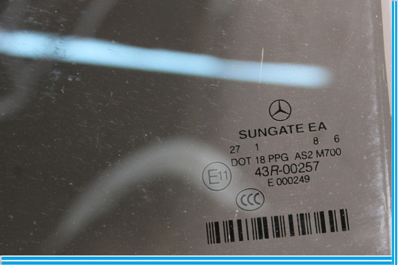 Load image into Gallery viewer, 07-13 Mercedes S550 S400 W221 Rear Left Driver Side Door Window Glass Oem
