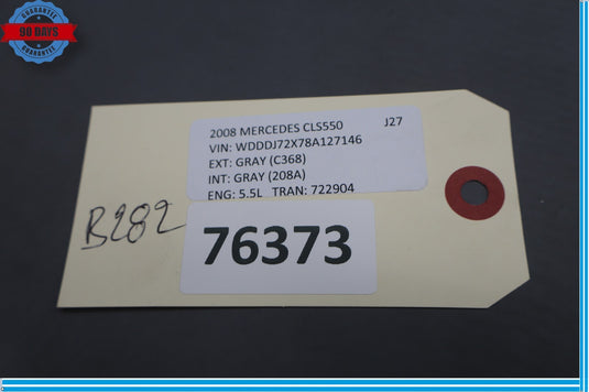 06-11 Mercedes W219 CLS550 CLS55 Rear Right Exterior Door Handle Keyless Go Oem
